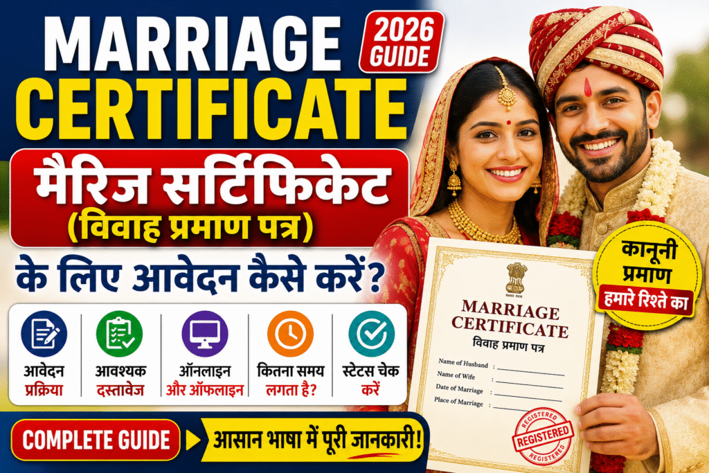 Marriage Certificate Apply 2026 | Complete Registration Guide